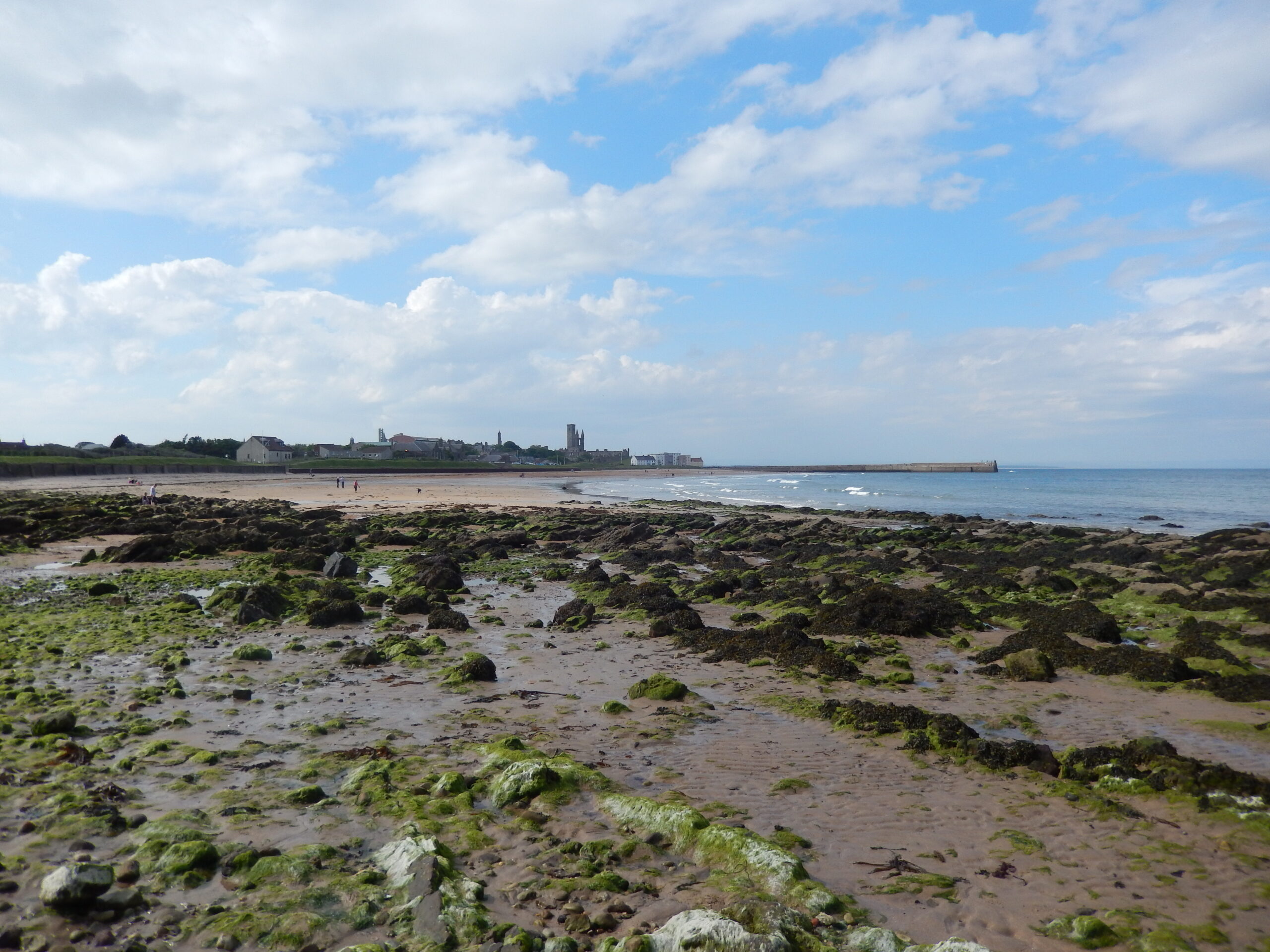 View of St Andrews from the Fife Coastal Path.