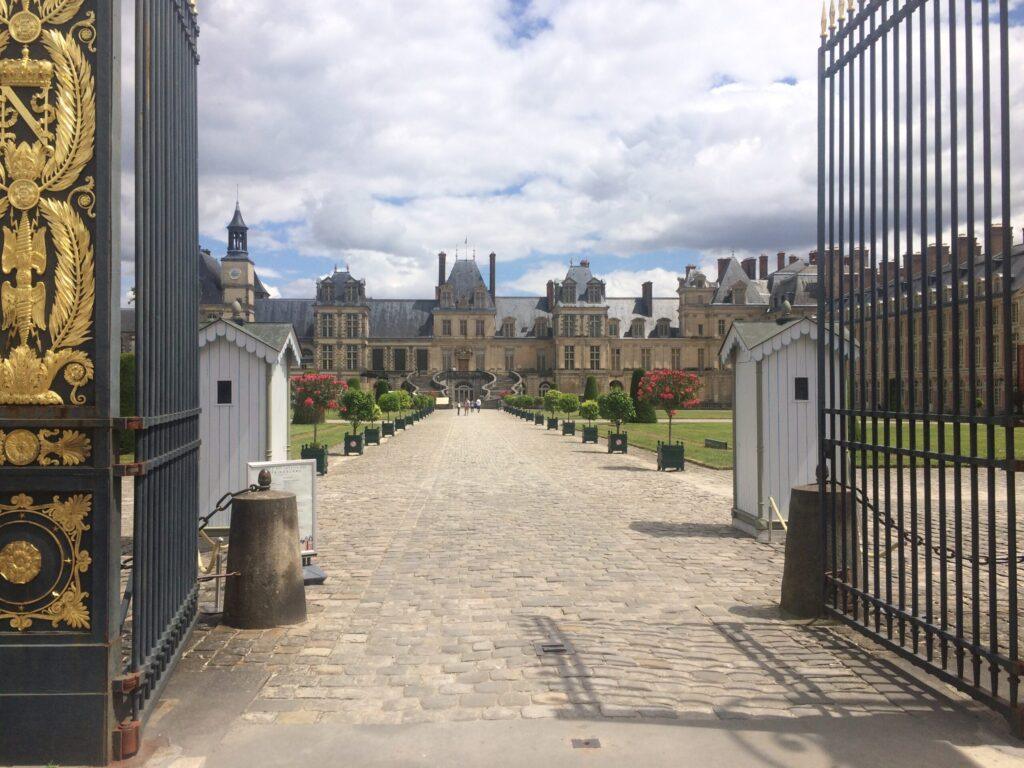 Fontainebleau France | Krista the Explorer Entrance gate to Fontainebleau in France.