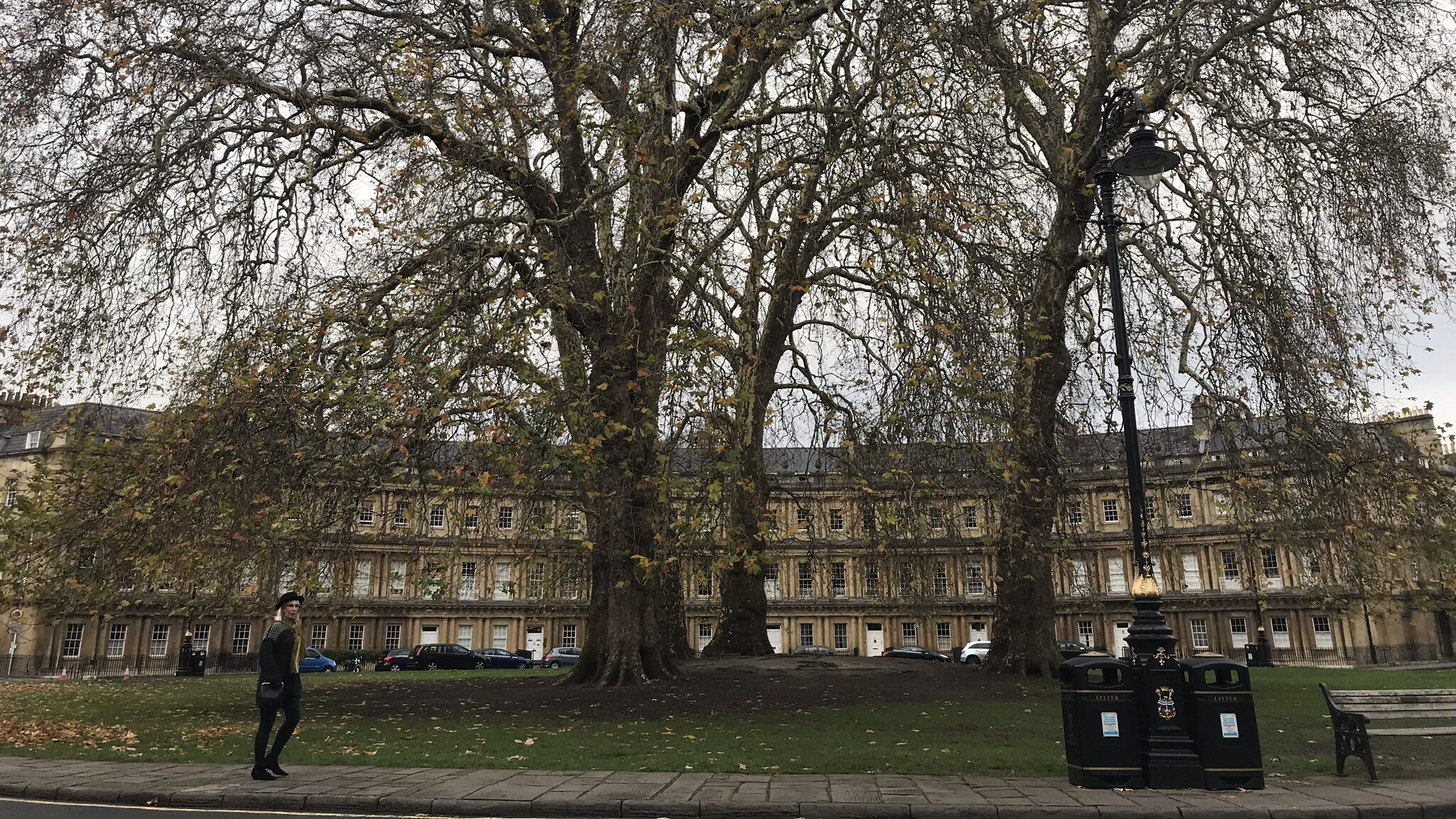 The Circus row of houses in Bath.