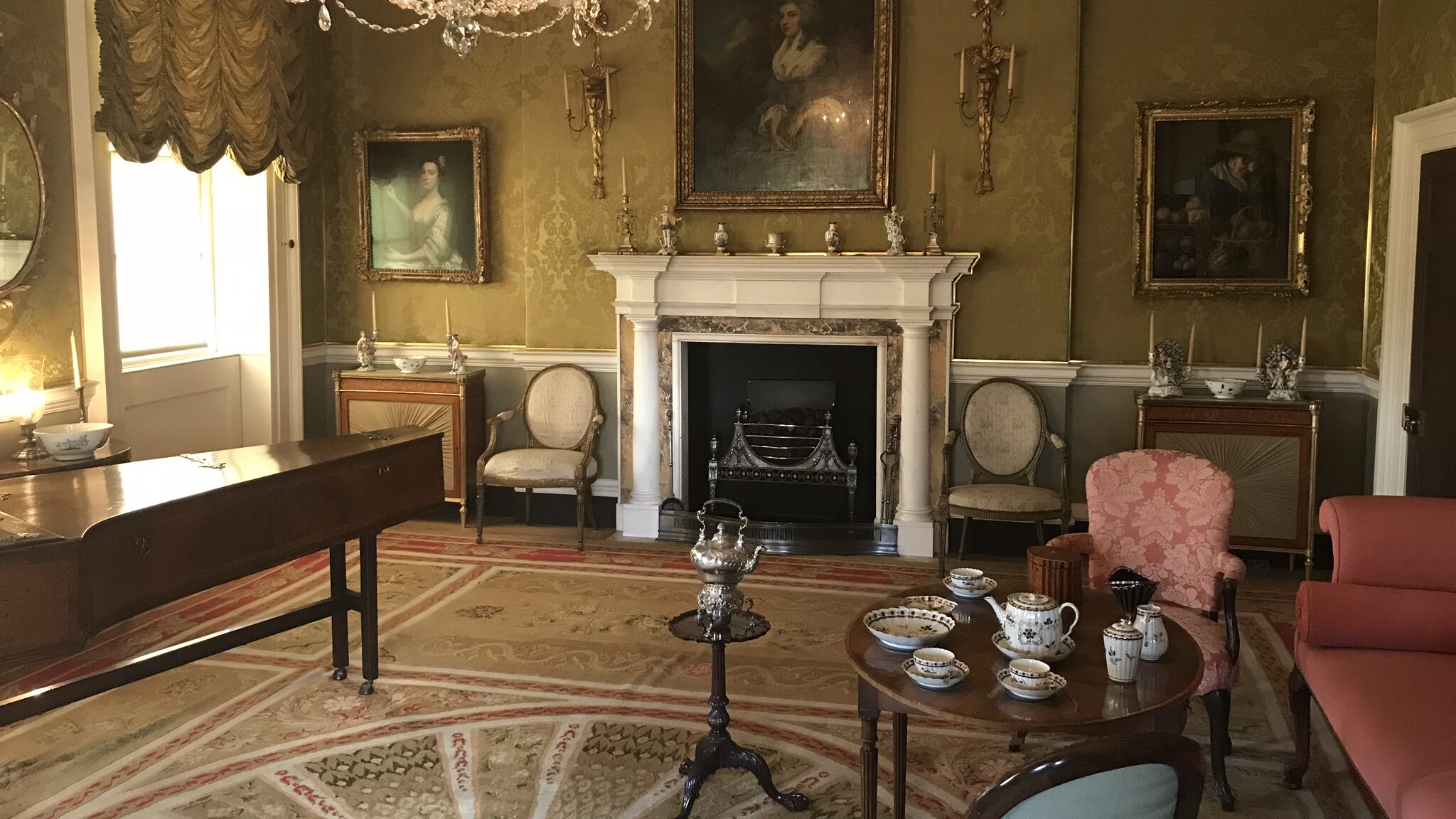 Interior of historic house in Bath.