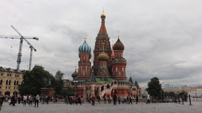 St Basil's Cathedral one of the main reasons to visit Moscow.