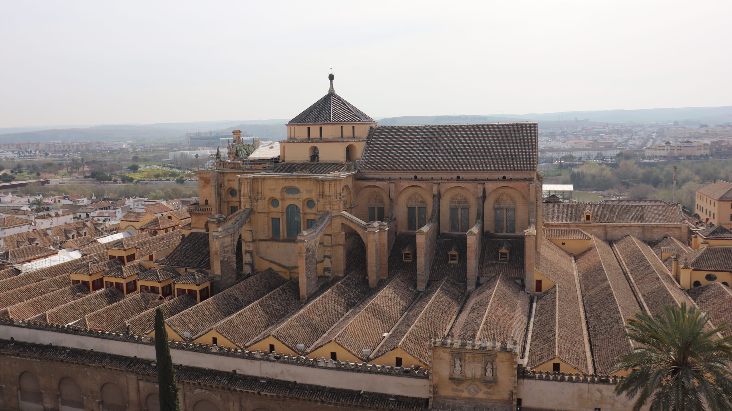 View of the Mezquita from the bell tower.