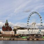 View of main square in Helsinki.