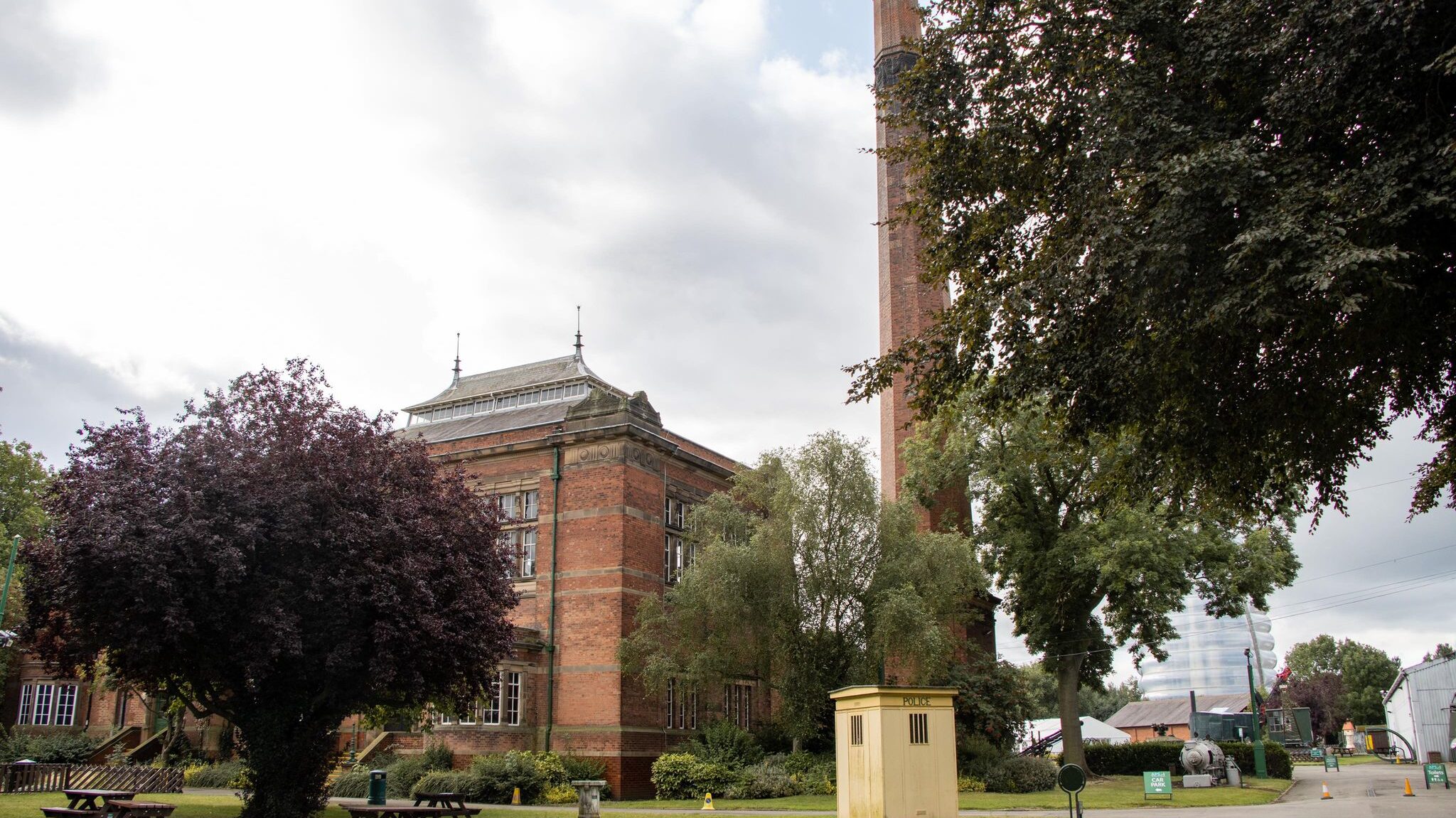 Old pumping station in Leicester. 