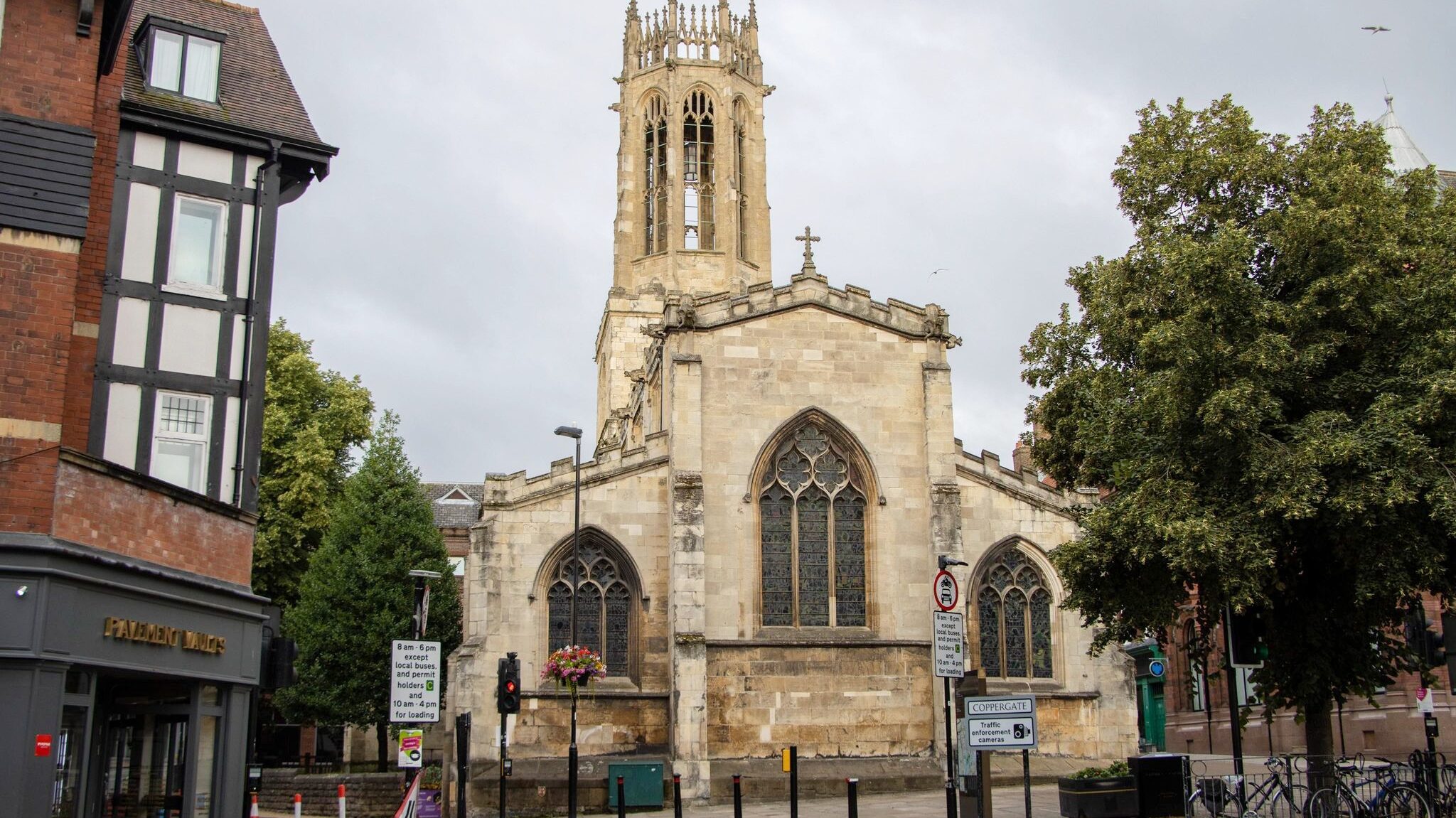 Small medieval church in York.