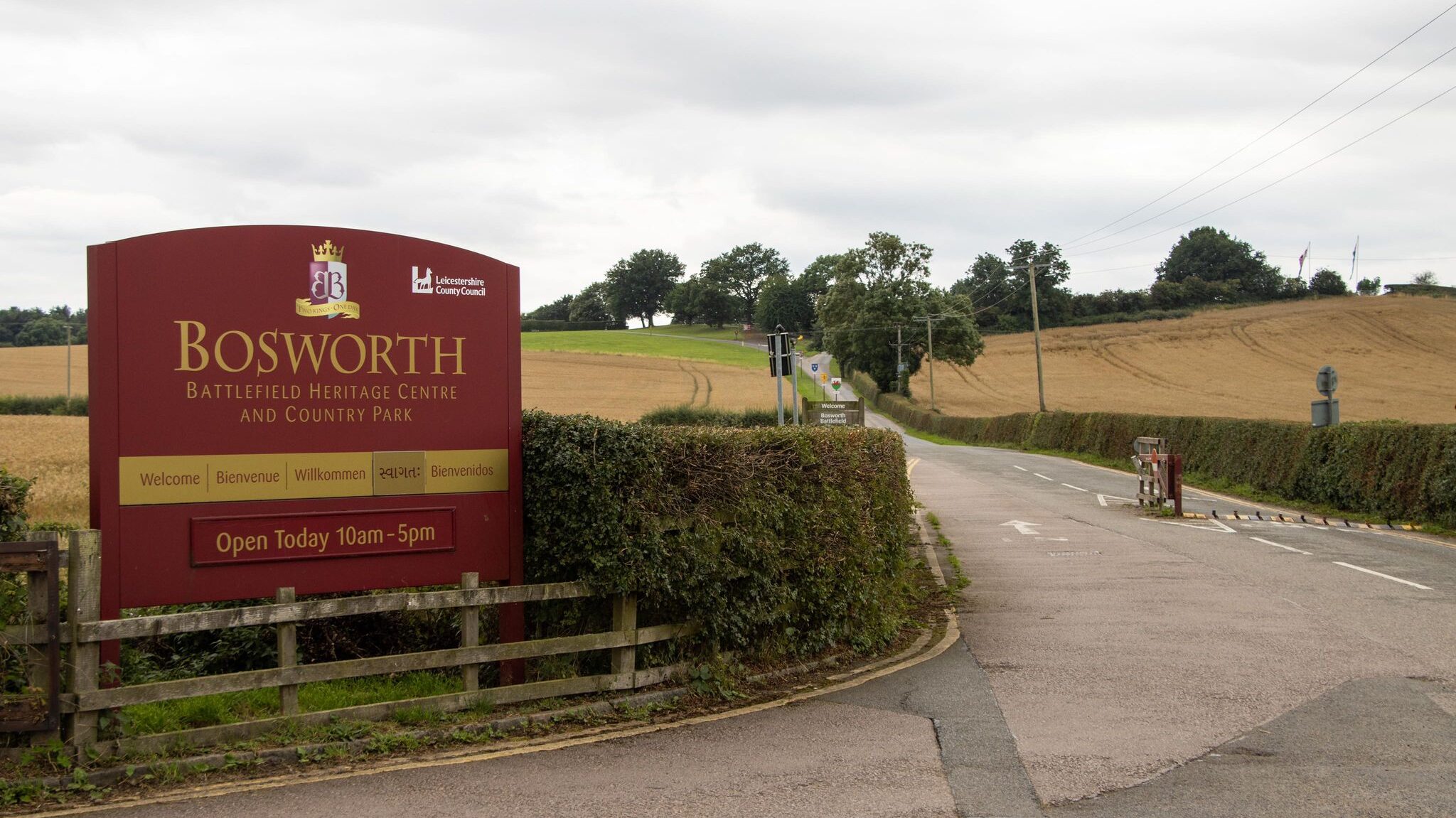 Bosworth battlefield day trips from Leicester.