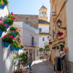 Old town street in Marbella.