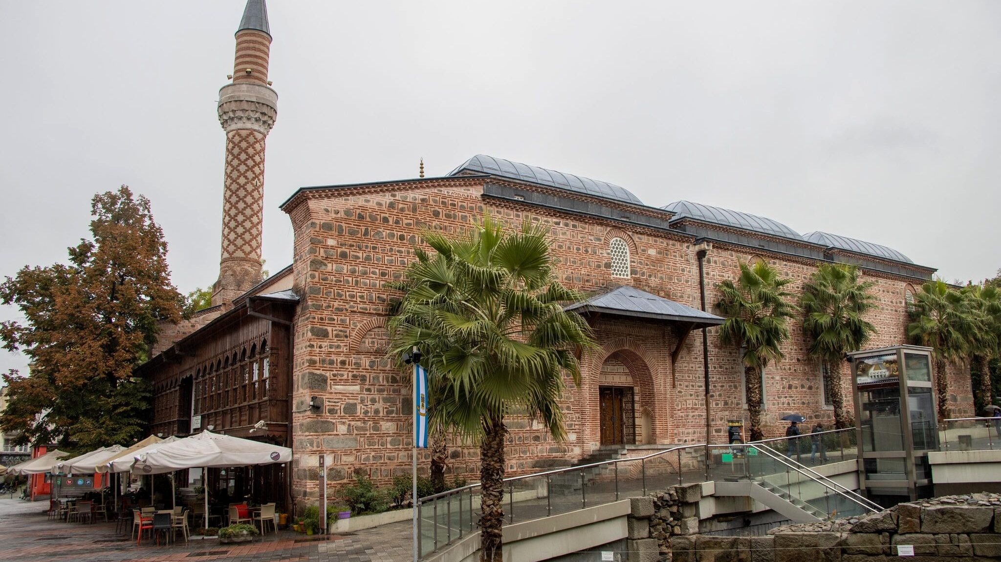 Medieval mosque in Plovdiv city centre.