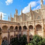 Inner courtyard of monastery in Toledo.