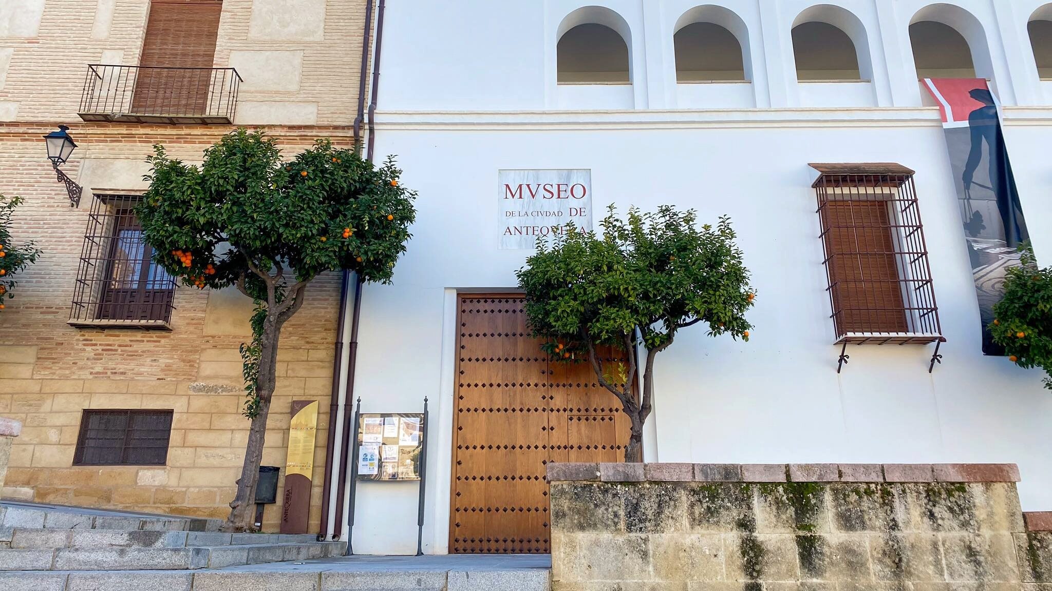 Exterior of museum in Antequera.