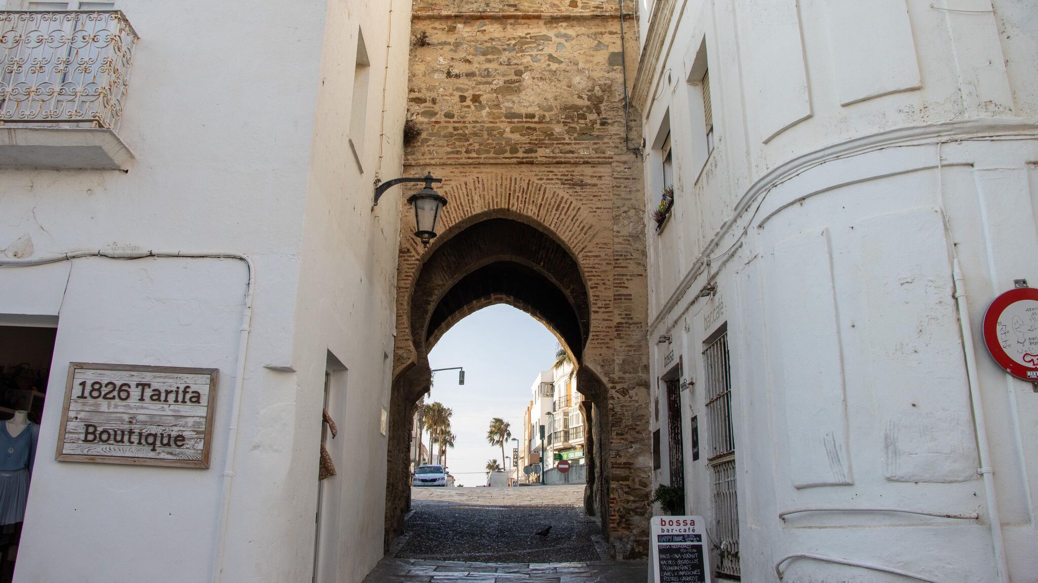 Historic entrance to old town of Tarifa.