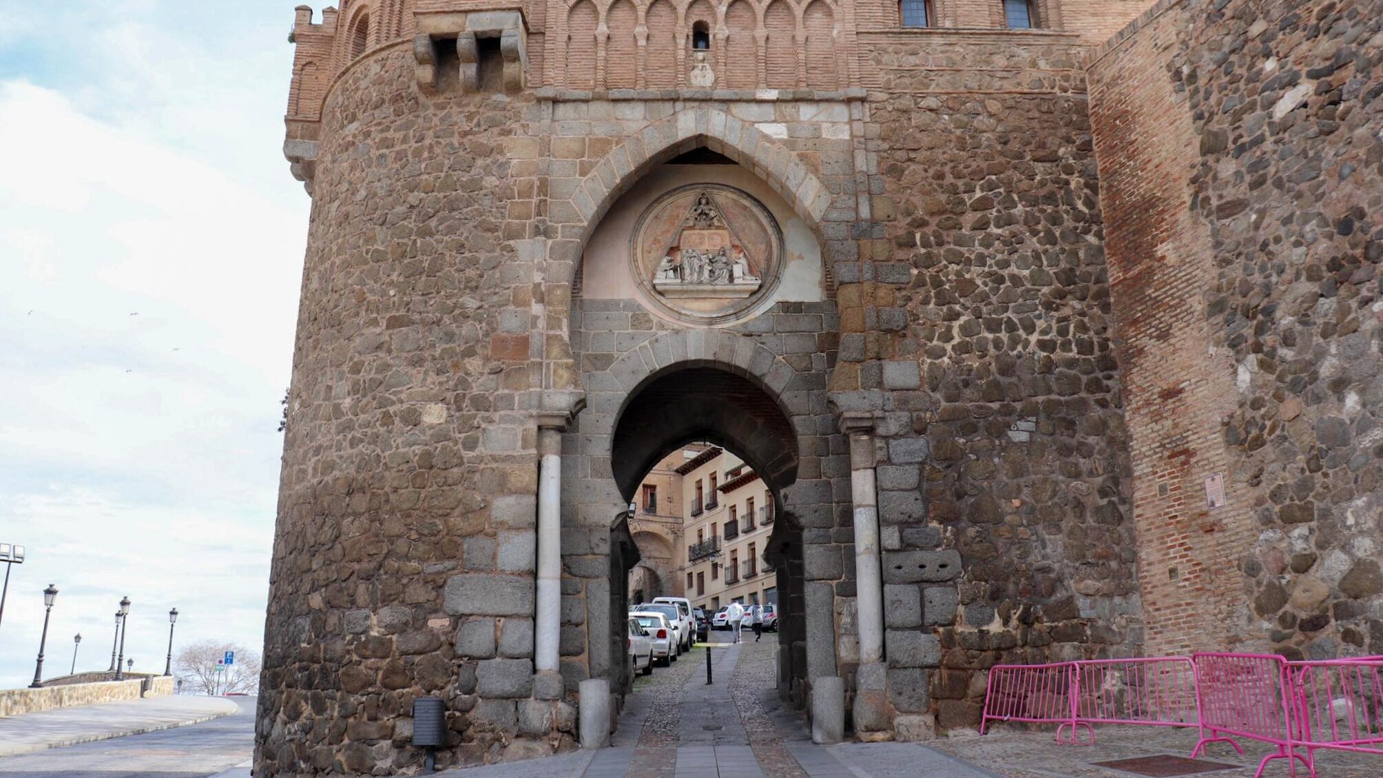 Old entrance in wall to Toledo.