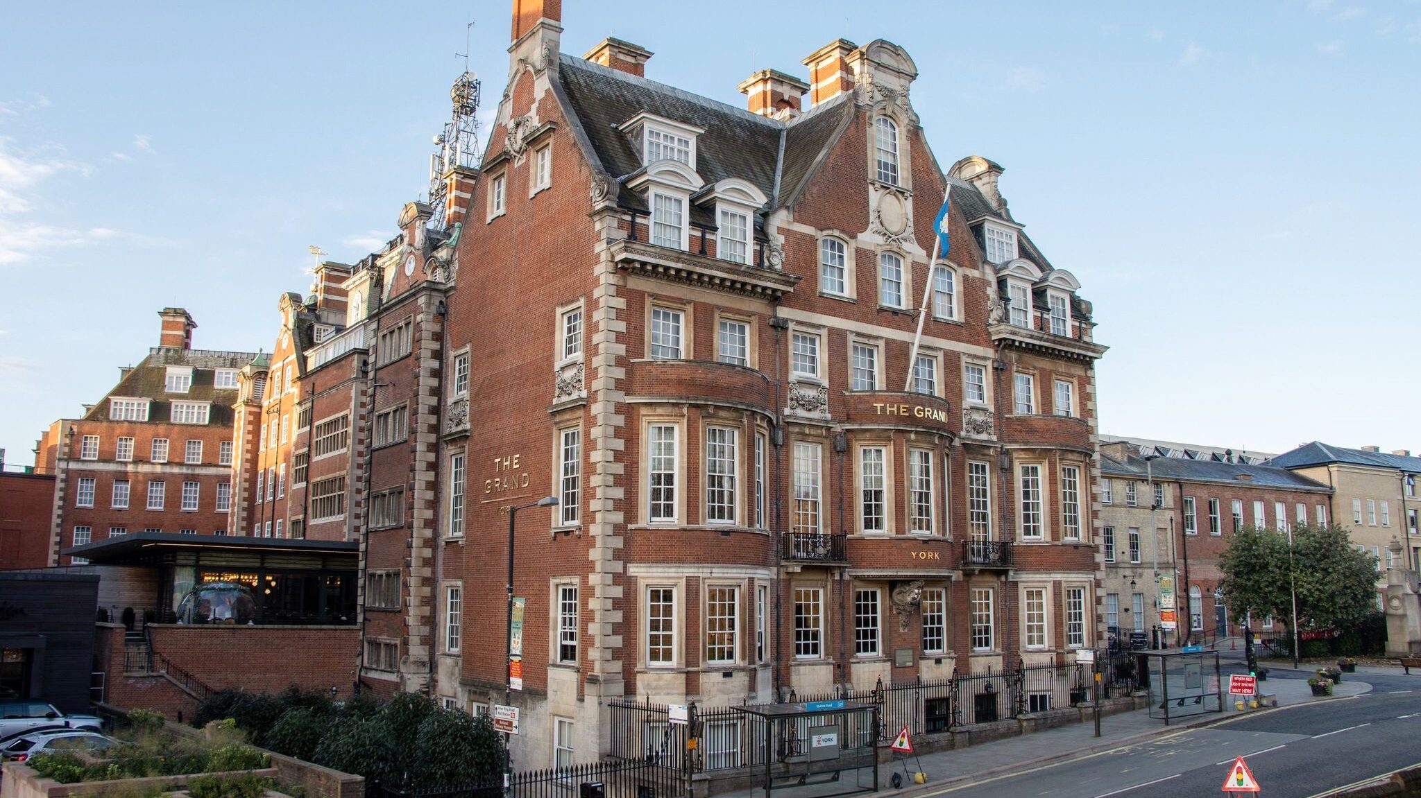 Exterior of The Grand hotel in York.