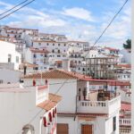 Viewpoint inside white village in Malaga.