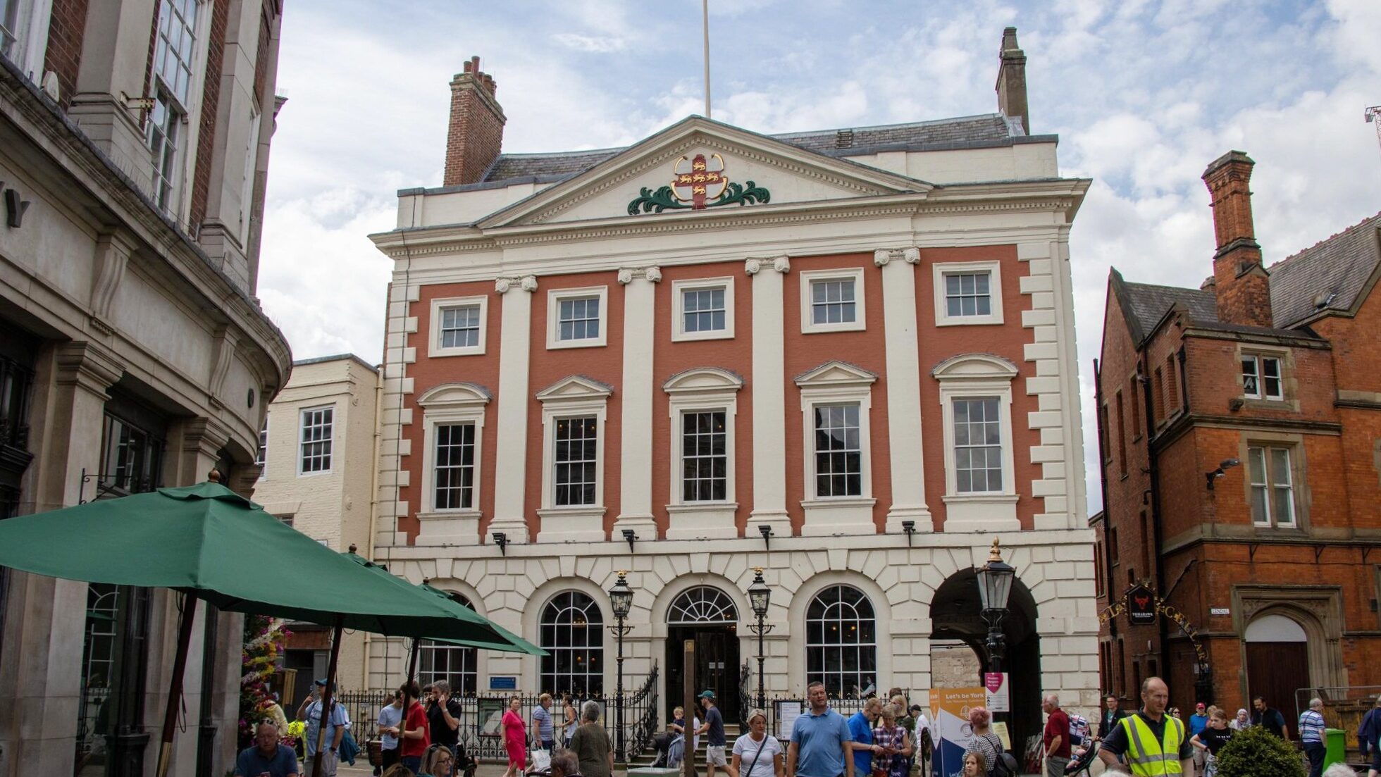 Large mansion house in centre of York.