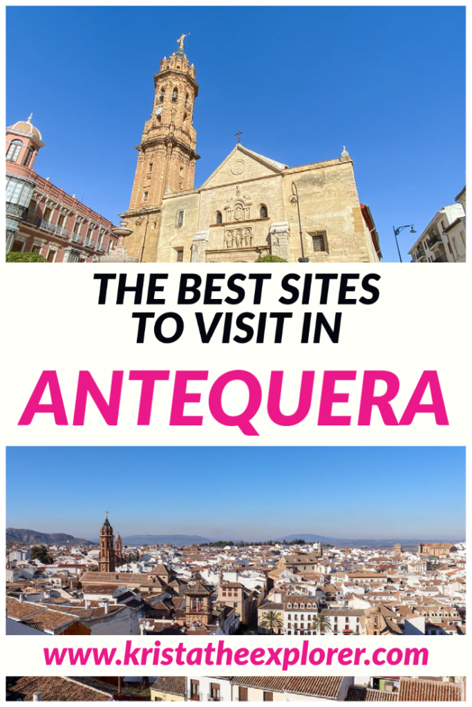 Church and viewpoint in Antequera.