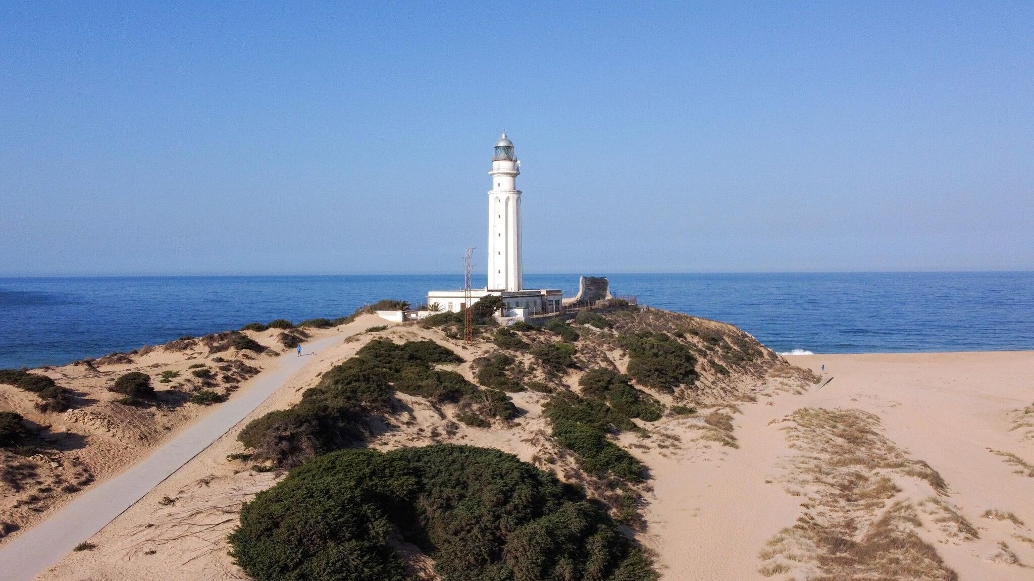 Lighthouse in Los Caños de Meca.