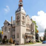 City hall in St Marys on main street.