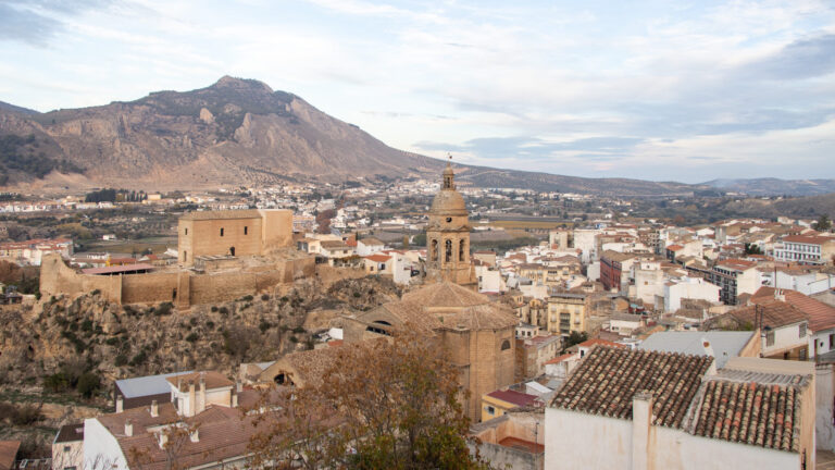 View of a small town in Granada province.