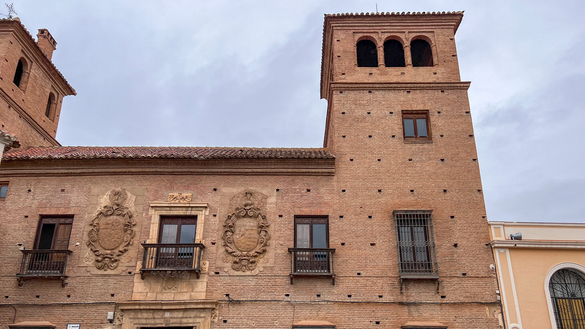 Historic palace building in Guadix.