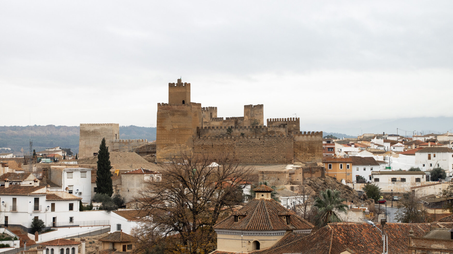 View of medieval fortress things to do in Guadix.