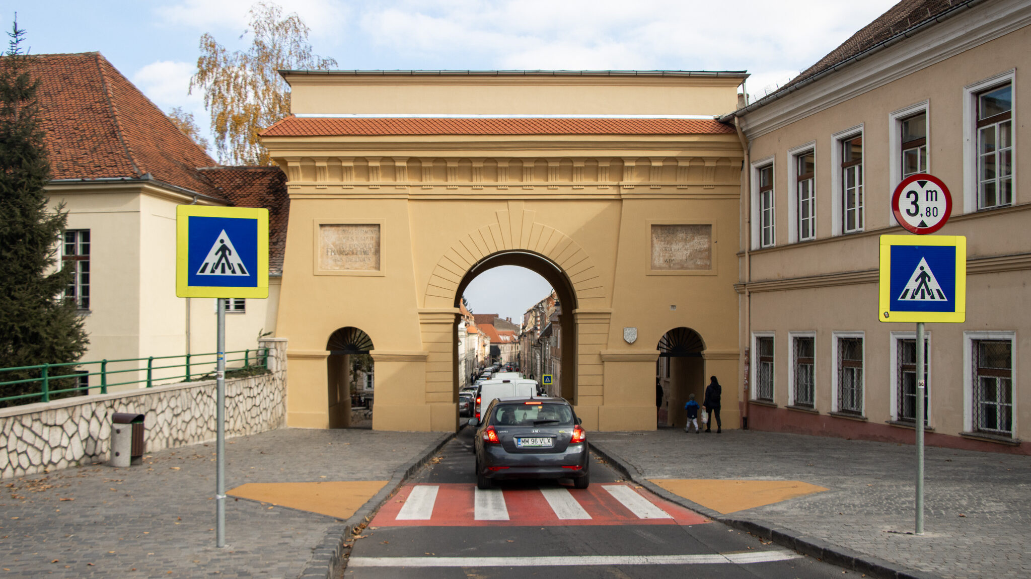 Last remaining gate of old town Brasov.