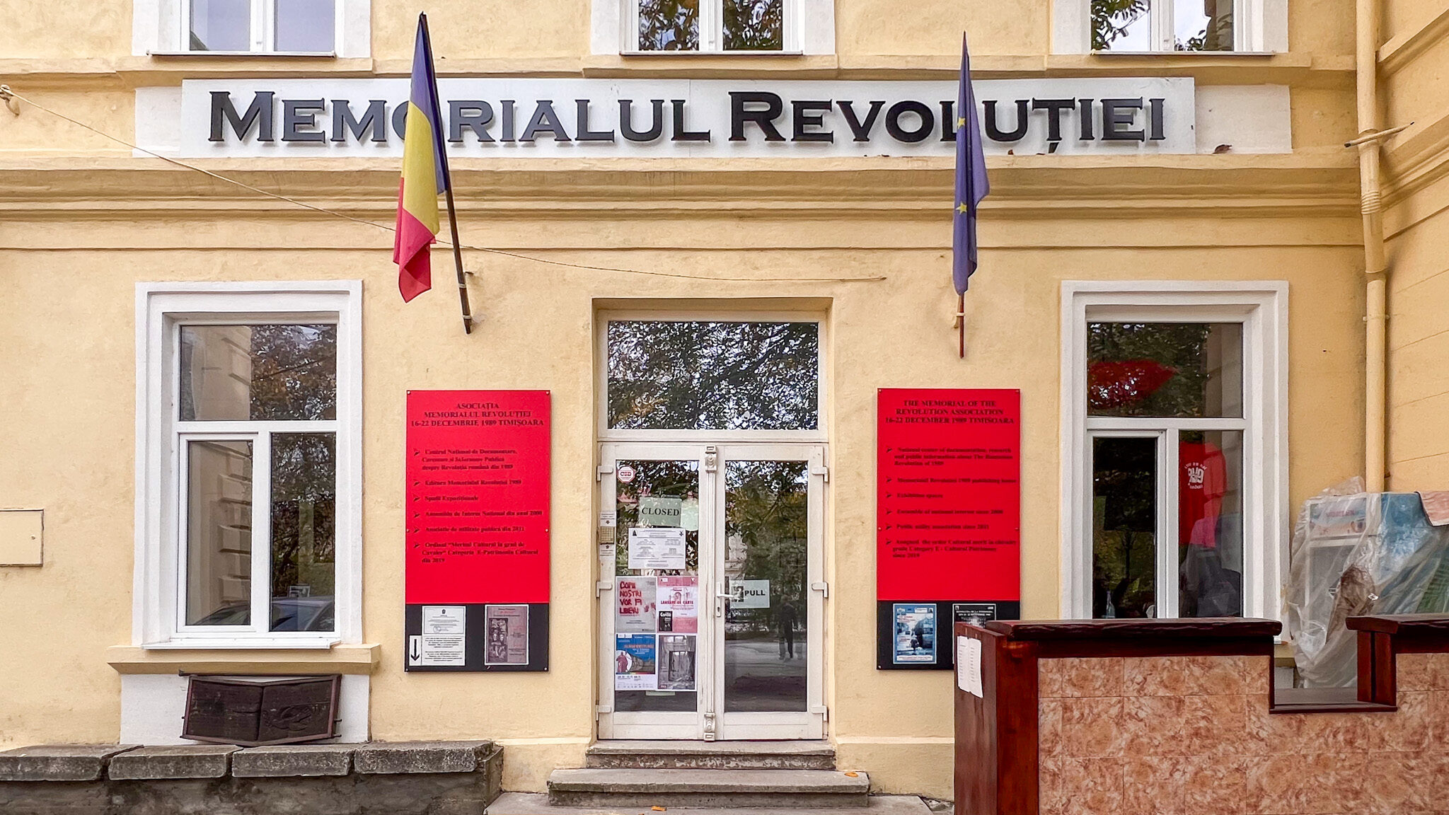 Museum dedicated to the revolution in Timisoara.