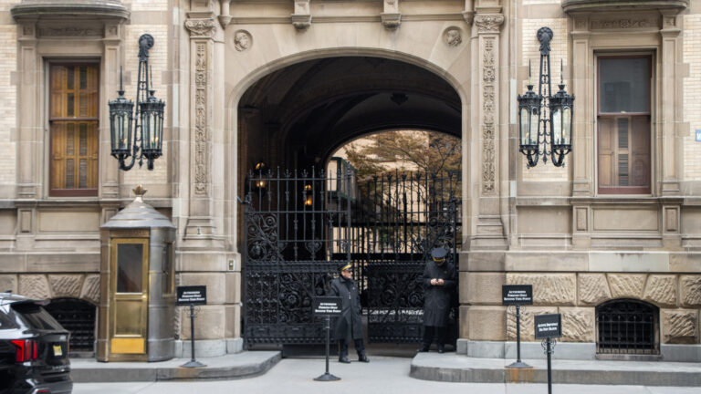 Exterior of hotel near Central Park.