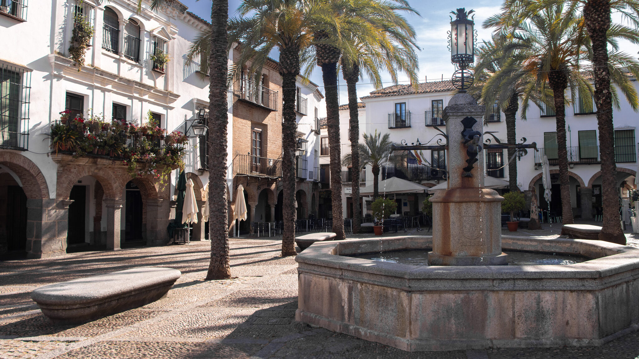 Plaza Grande Zafra | Krista the Explorer Large historic plaza things to do in Zafra.
