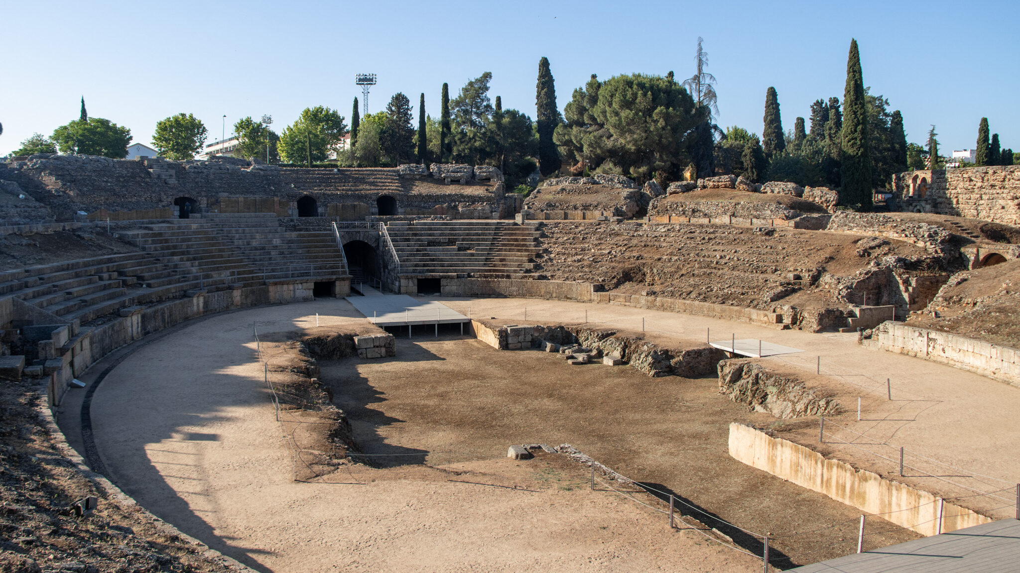 Anfiteatro Romano Merida | Krista the Explorer Remains of Roman amphitheatre in Spain.