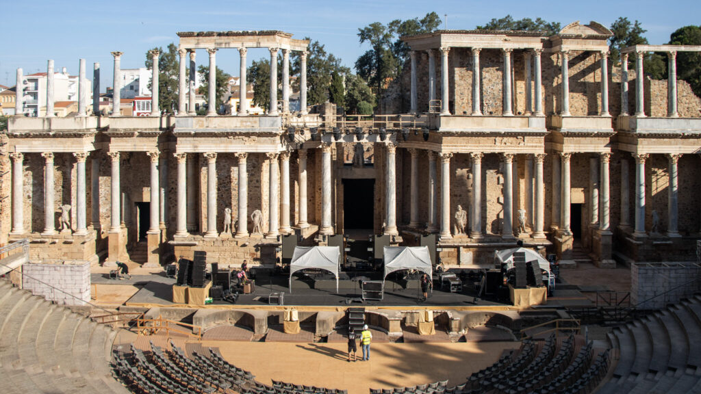 Roman theatre unique things to do in Merida.