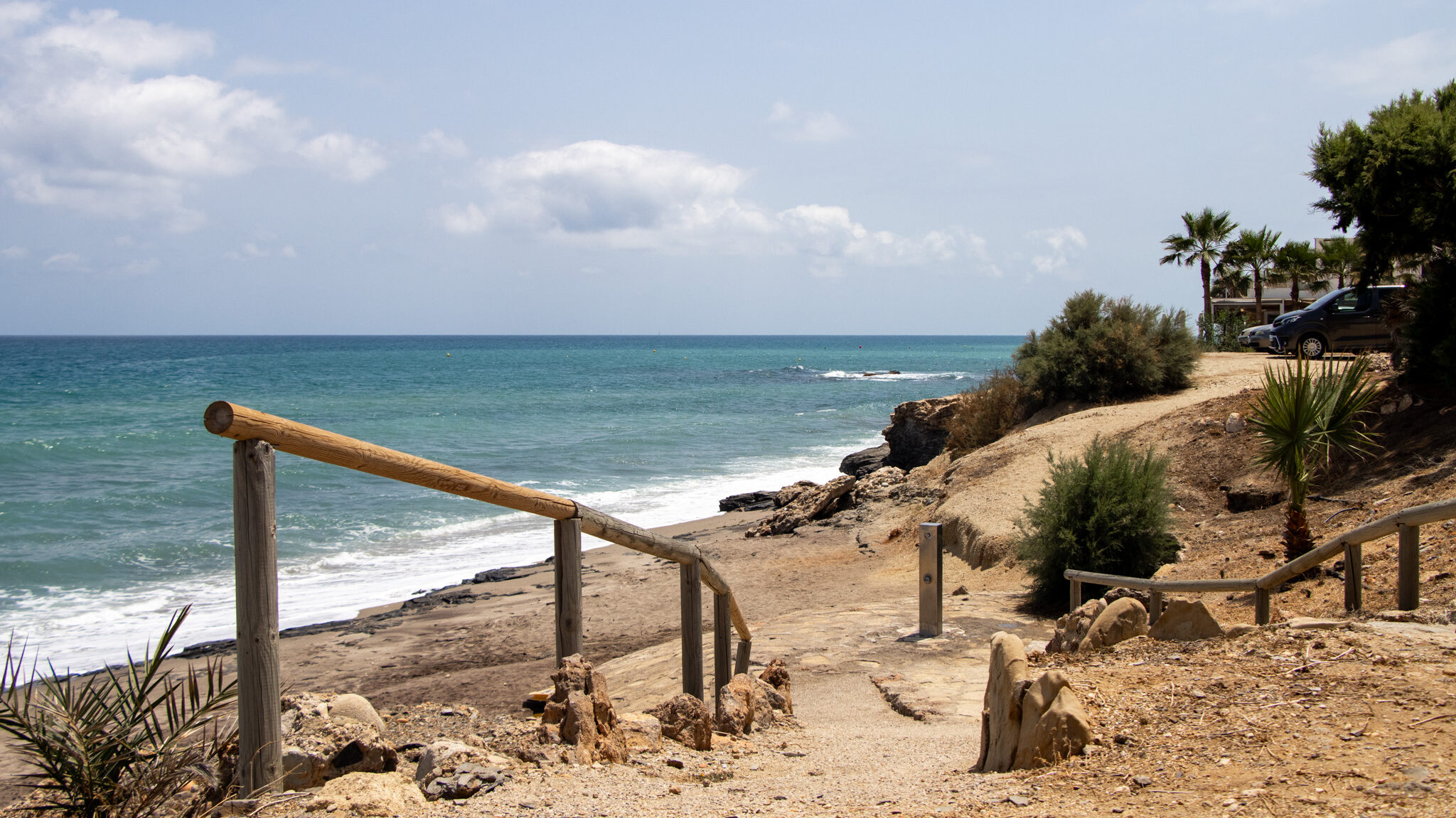 Seaside Mojacar | Krista the Explorer Things to do in Mojacar walk along seaside.