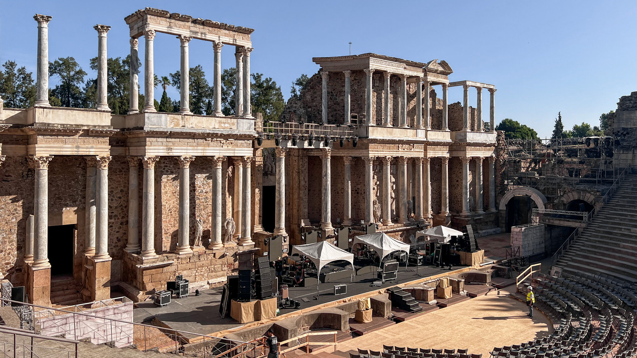 Theatre Merida | Krista the Explorer Roman Theatre remains in Spanish city.