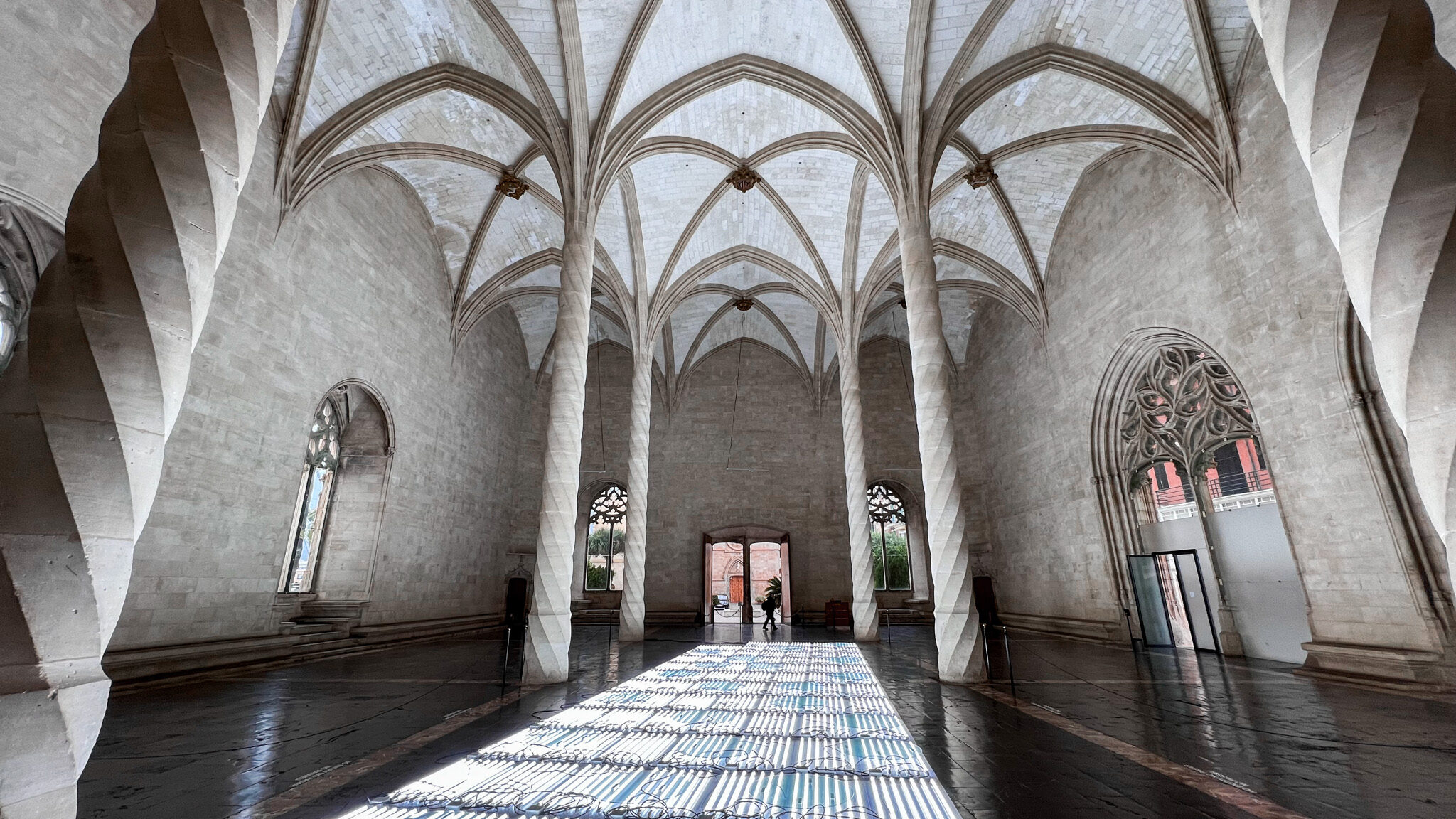 Llotja de Palma | Krista the Explorer Old grain market with spiral columns inside.