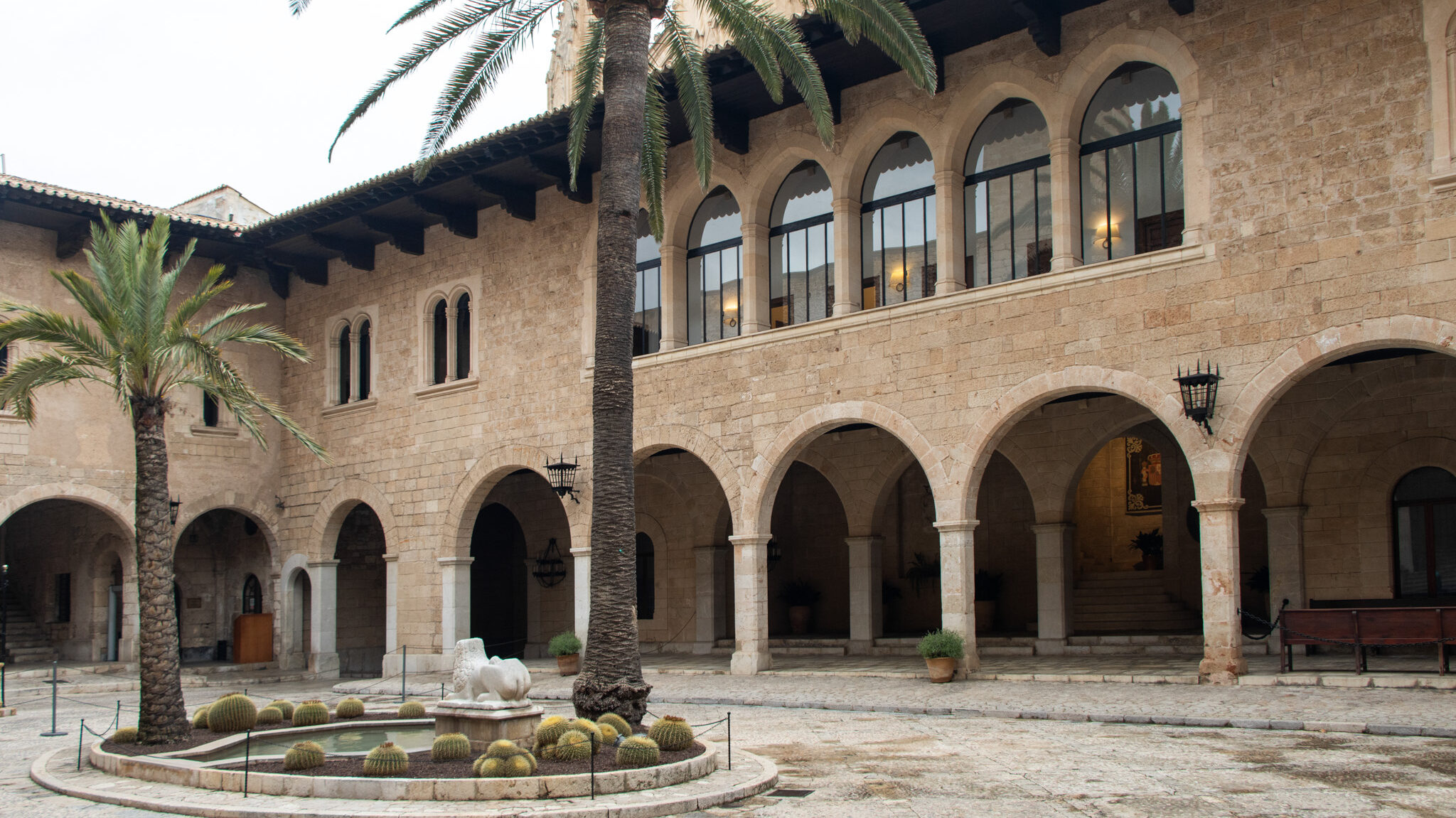 Royal Palace of Almundaina Palma | Krista the Explorer Inner courtyard of royal palace in Palma.