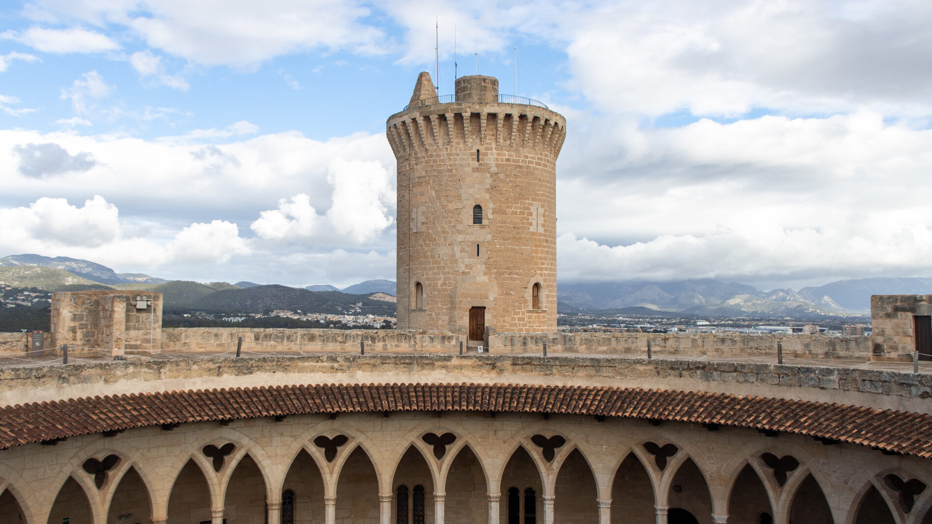 Castell de Bellver Palma | Krista the Explorer Round castle with watch tower in Palma.
