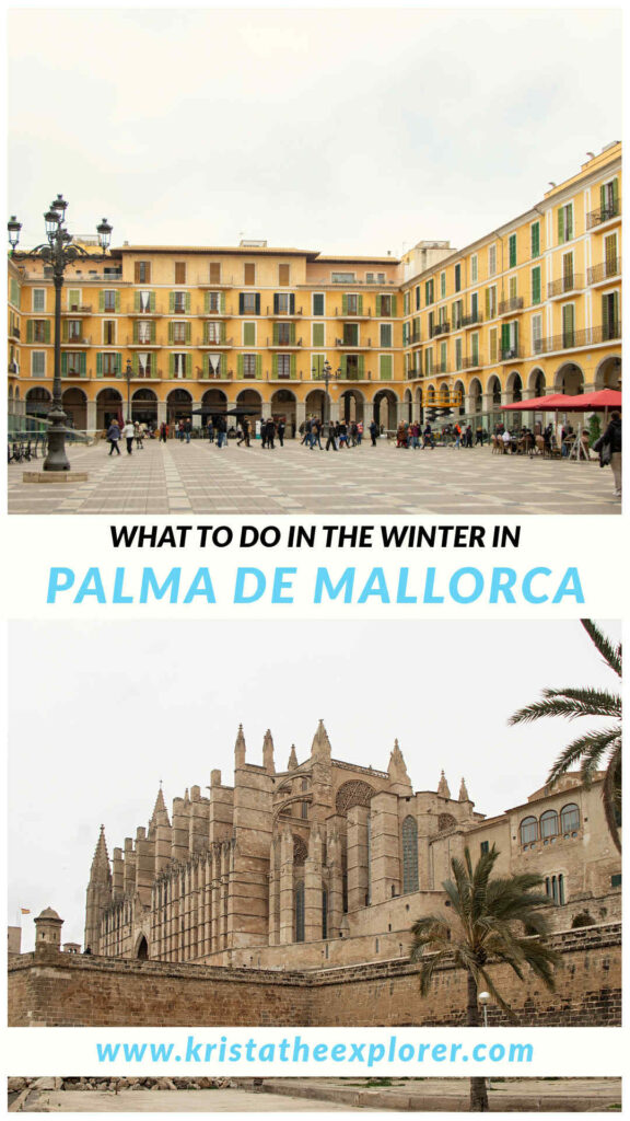 Palma | Krista the Explorer Old town square and cathedral in Palma.