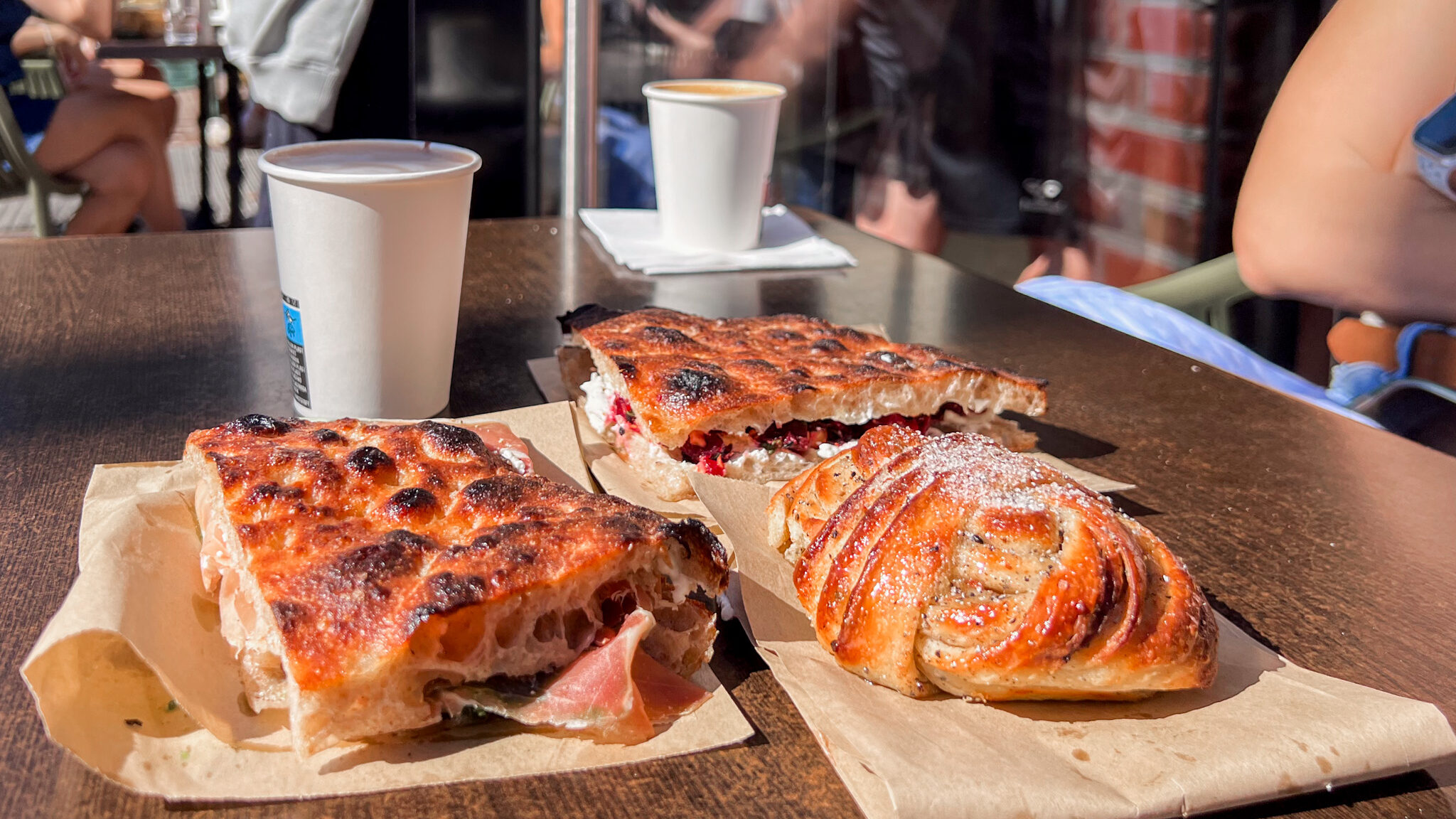 Daegens Bakeri Oslo | Krista the Explorer Fresh sandwiches and coffees at bakery.