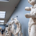 National Museum Oslo | Krista the Explorer Ancient sculptures inside museum in Oslo.