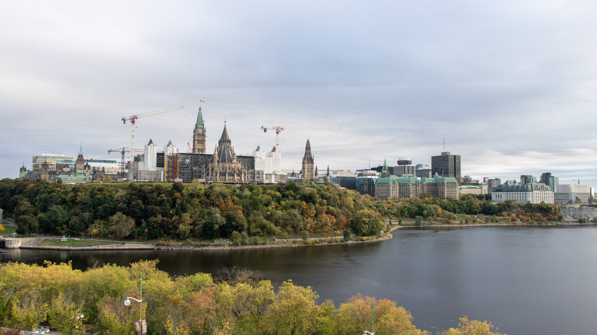 Ottawa View | Krista the Explorer View of Parliament Hill from a lookout point.
