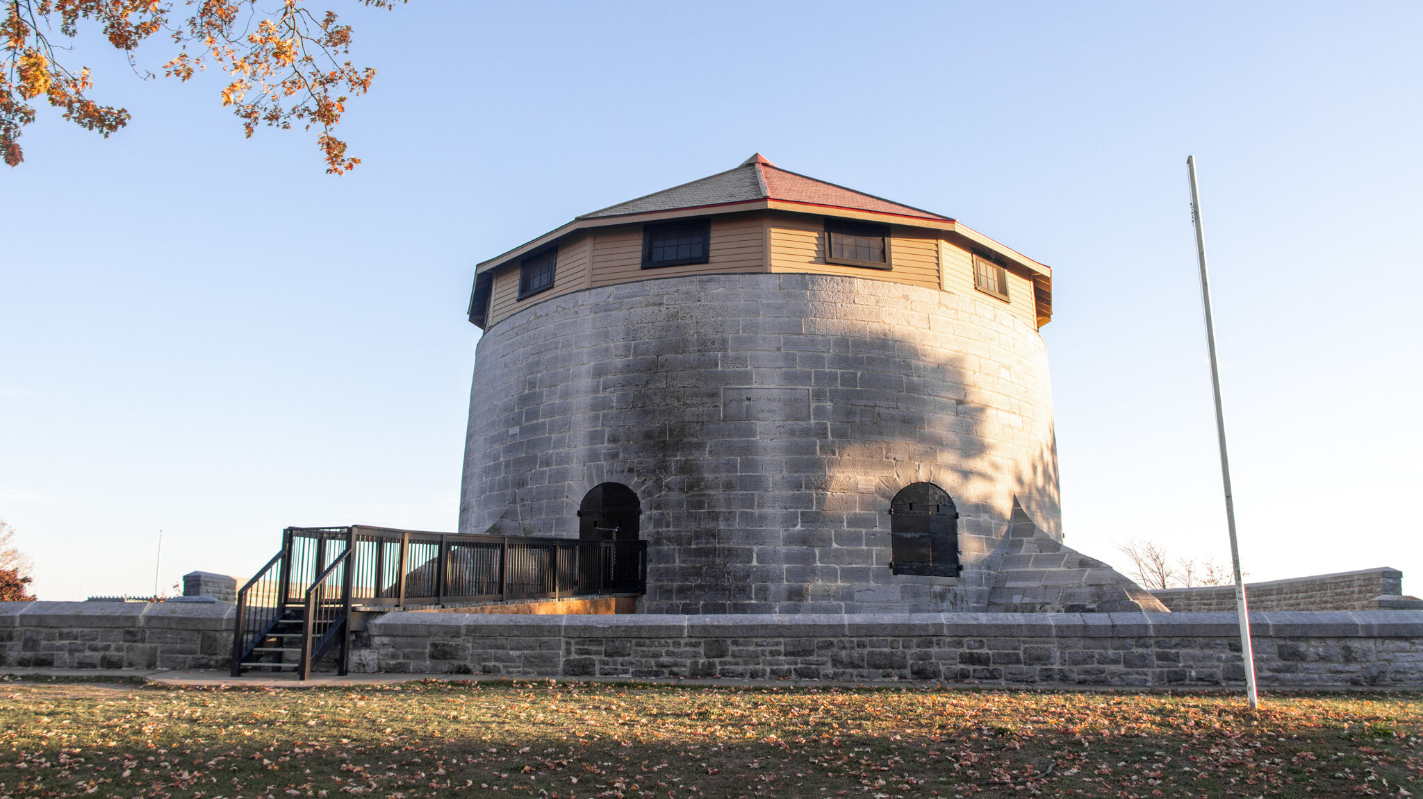 Murney Tower Kingston | Krista the Explorer Historic defensive tower along the waterfront in Kingston.