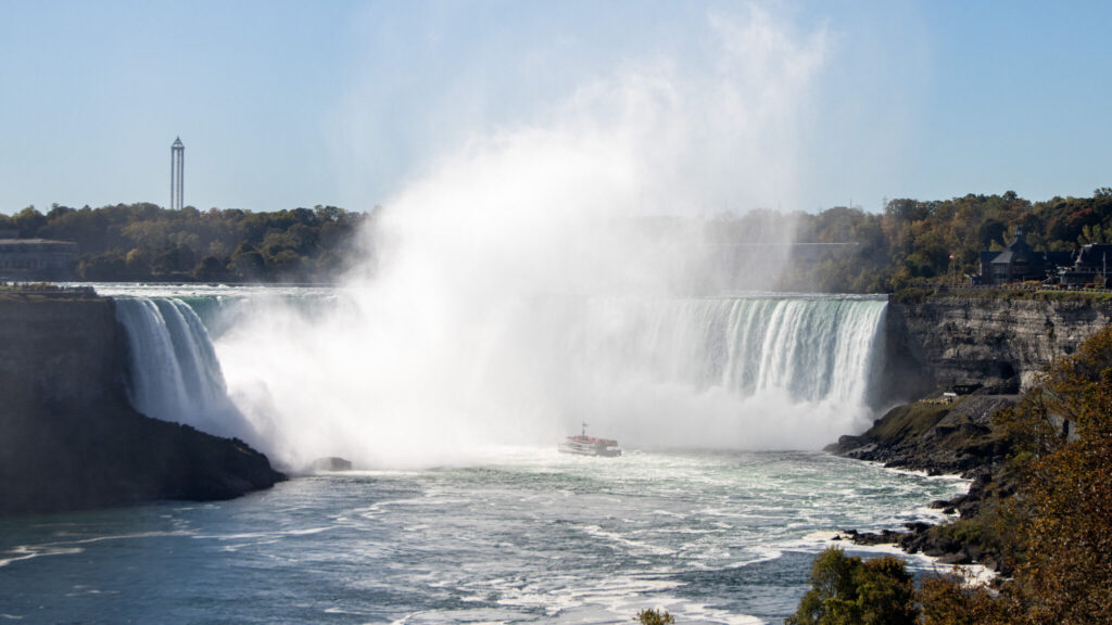 View during Niagara Falls Adventure Pass tour of city.
