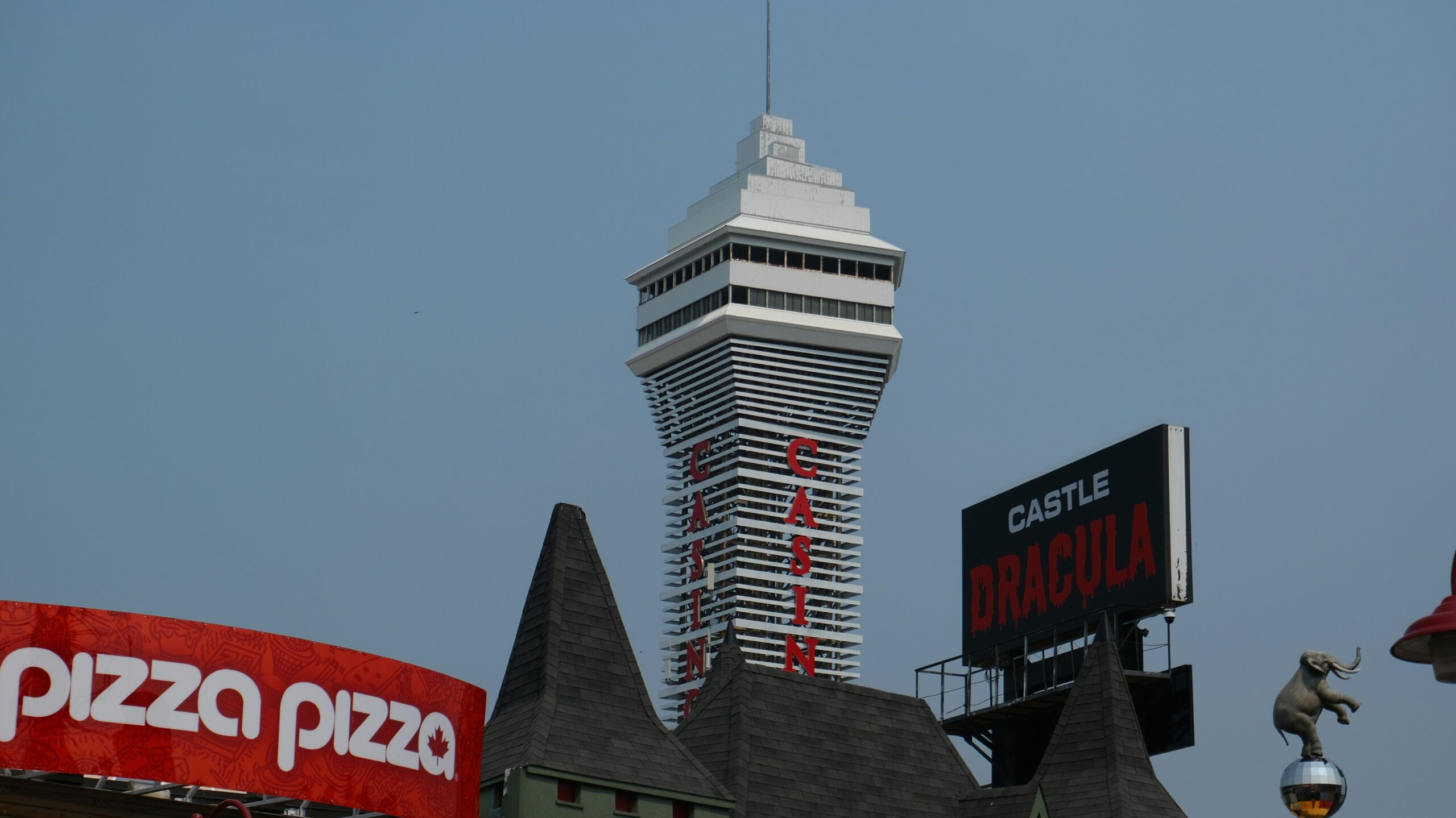 View of Fallsview Casino in Niagara Falls.