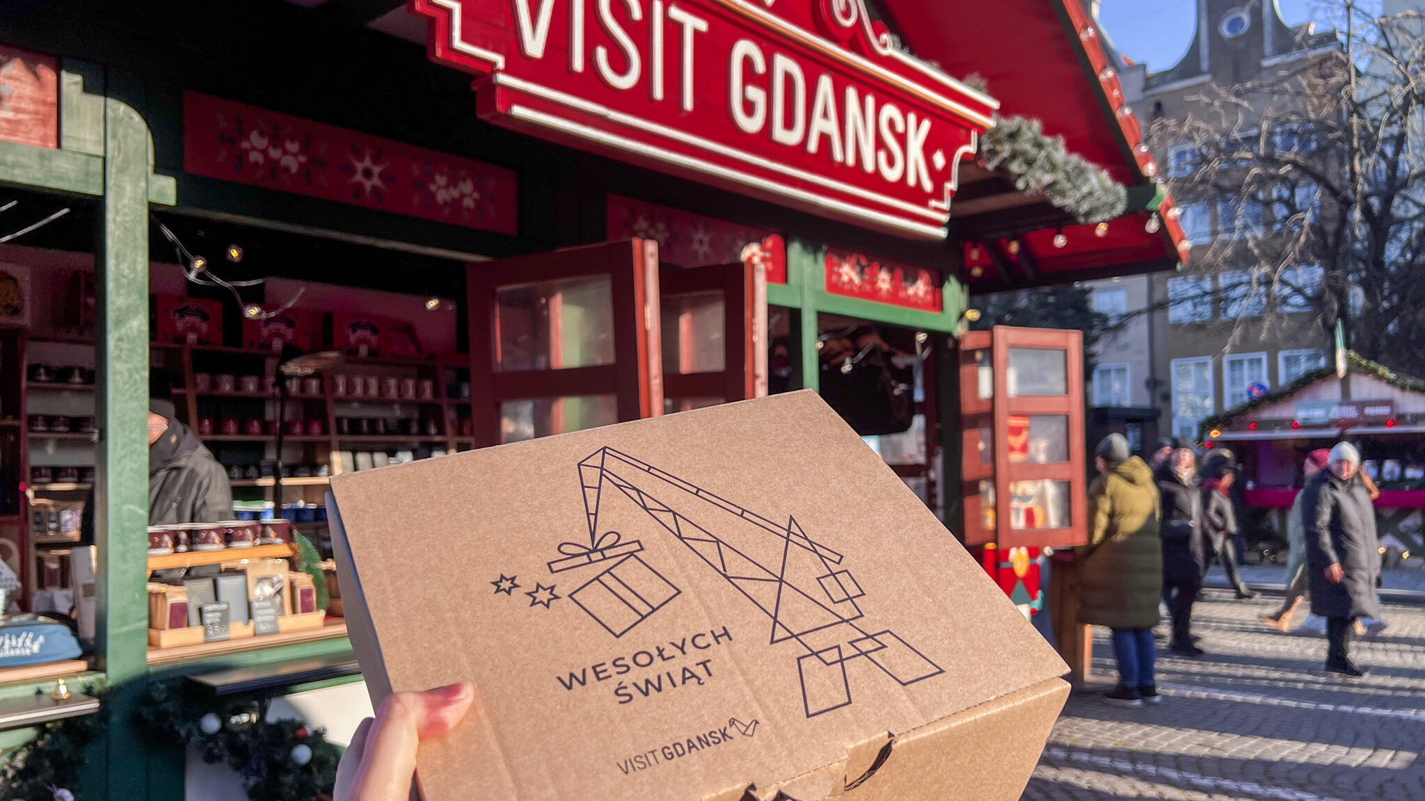 Box bought at tourism stall in Gdansk. 