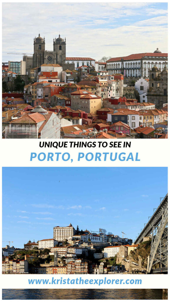Porto | Krista the Explorer Viewpoint in Porto old town and river view next to bridge.