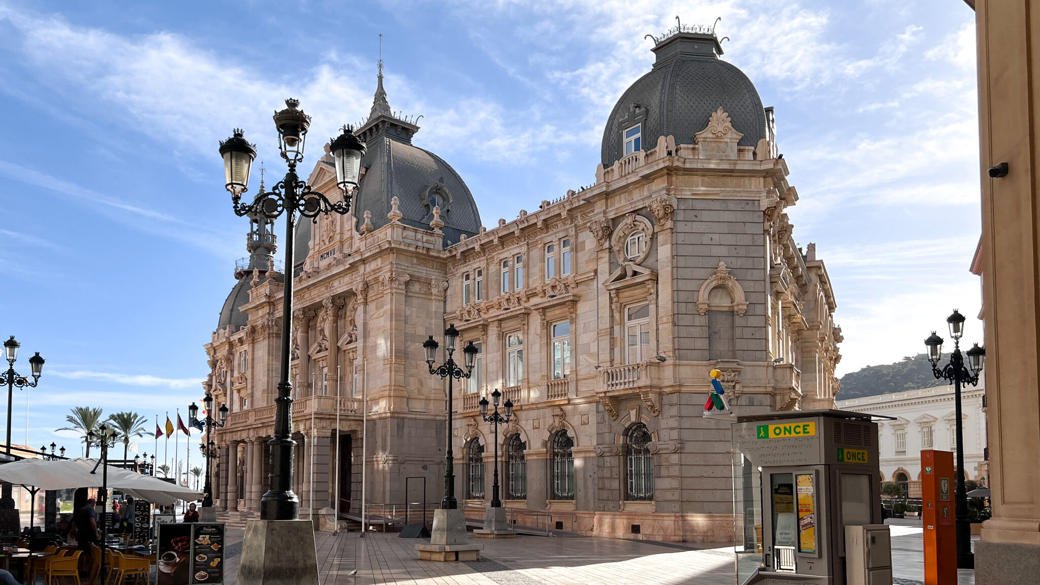 Palacio Cartagena | Krista the Explorer Large city hall building in old town on sunny day.