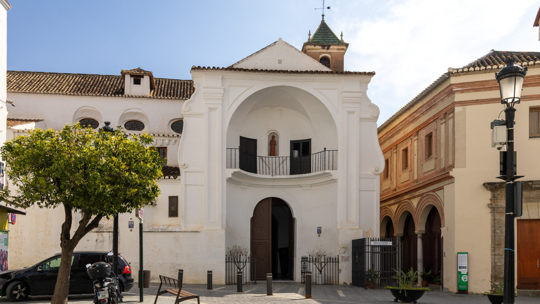 Convento de San Francisco Velez Malaga | Krista the Explorer Convent painted white in the centre of village.