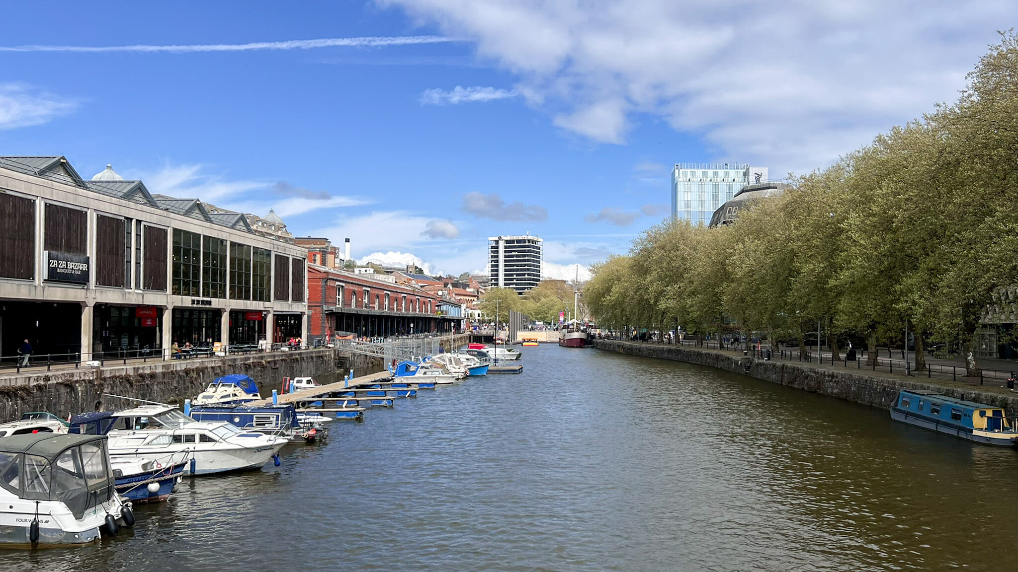 View of canal best things to do in Bristol.