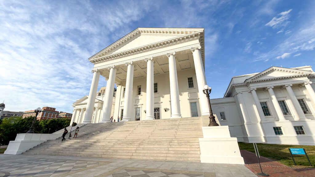 Virginia State Capitol one of the best things to do in Richmond, Virginia.
