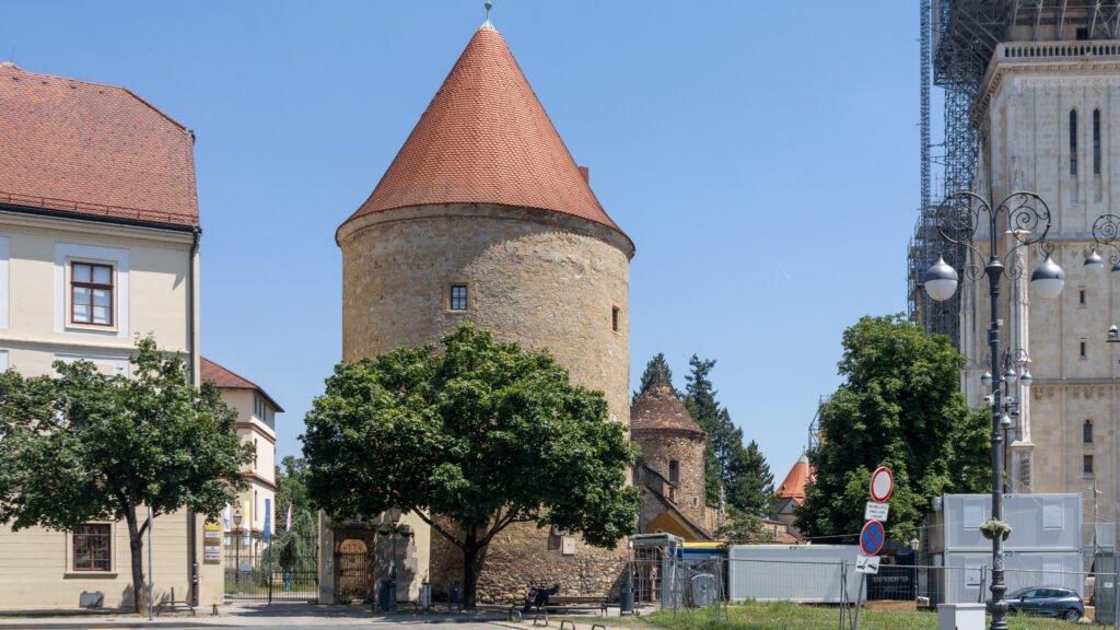 City Walls Zagreb | Krista the Explorer Remaining tower of medieval town walls in Zagreb.